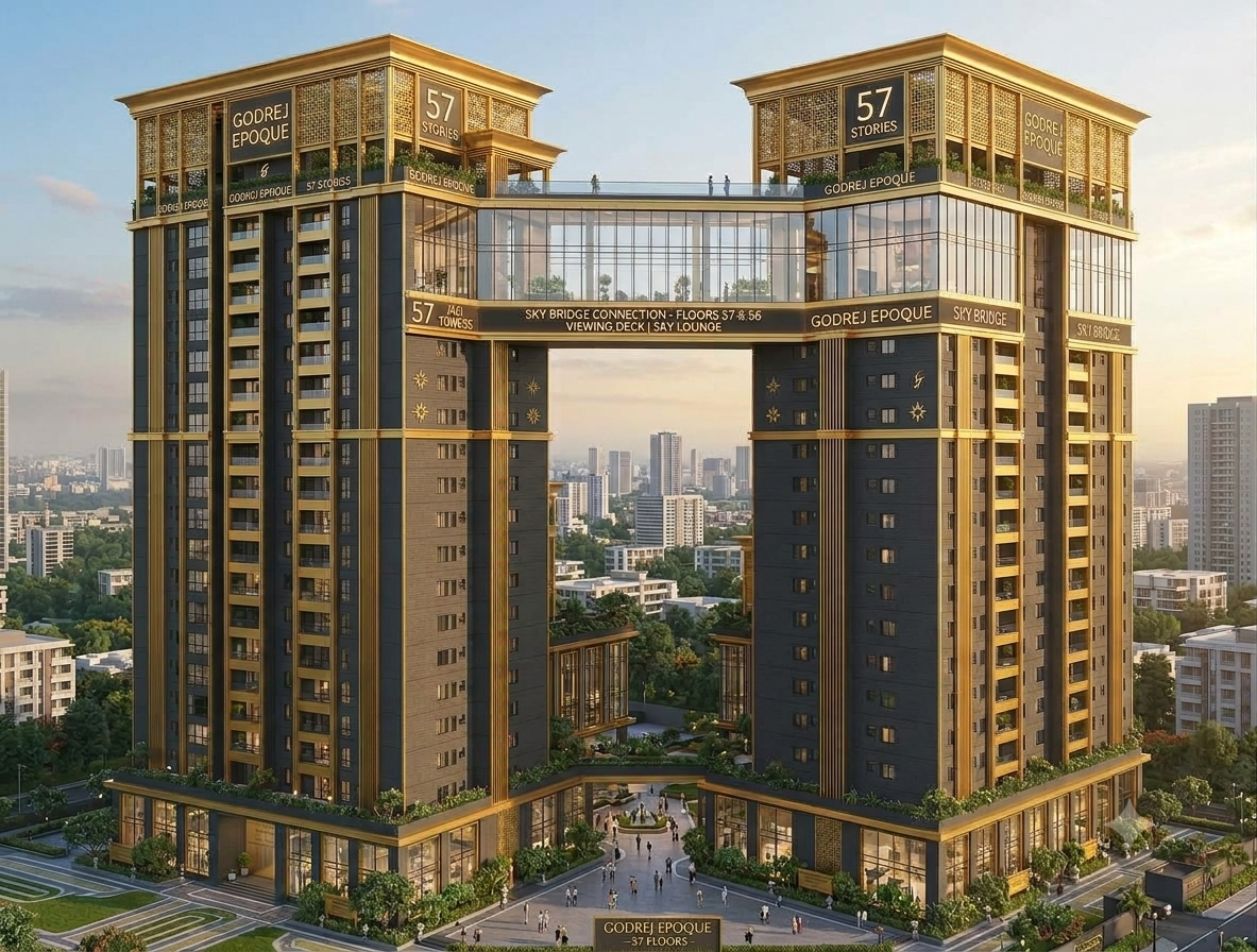 Godrej Epoque 57 Stories Twin Towers